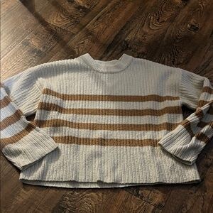 Super Stretchy, Soft, Warm, Cropped Sweater, Small